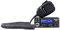 Midland 18 CB-Funkgerät mit LCD-Display, VOX Freisprechfunktion, 12V Anschluss, Multistandard, S-Meter, RF-Verstärkung, für Auto und LKW, schwarz