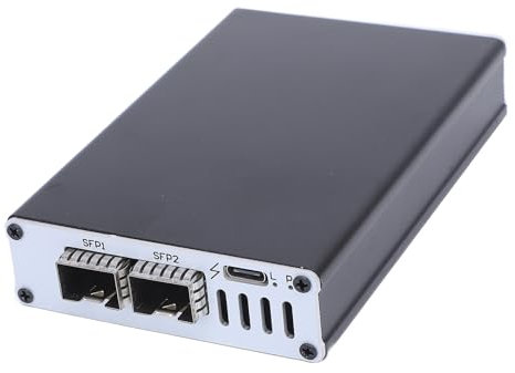 25G Thunderbolt 3 Bis SFP 25 Gigabit -Ethernet -Adapter für Thunderbolt 3 Bis RJ45 -Netzwerkadapter für Hochgeschwindigkeitsnetzwerkverbindungen, Kompatibel mit Thunderbolt 3 4