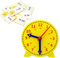 APOMOONS Uhr Lernen Lernuhr Kinder, Uhr zum Lernen für Kinder, Uhrzeit Grundschule Zeitunterrichts Schulbedarf Lernspielzeug Pädagogisches Geschenk zur Einschulung Junge Mädchen für ab 4.5.6.7.8