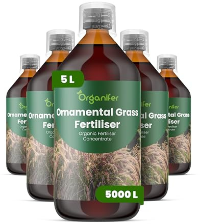 Fertilizzante Liquido Per Erba Ornamentale - 5x1L - NPK 2-1-8