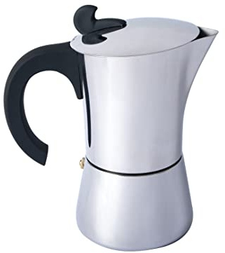 Relags Espresso Maker Edelstahl, Silber, Portionen: 4, 633011
