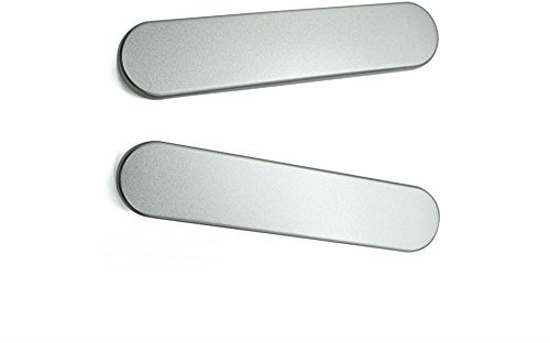 AKOAKAZB 2 Stück 17,8 x 3,4 x 1,7 cm leere Blechdose mit Scharnier für Bleistiftaufbewahrung oder Erste-Hilfe-Kit.