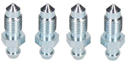 3/8x24UNF Stahl Bremssattel Entlüftungsnippel Schraube Entlüftungsschraube 4pc