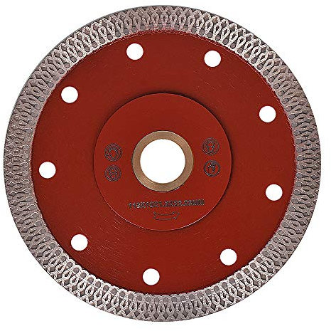 GoYonder 4.5 Inch Super Thin Diamond Saw Blade for Cutting Porcelain Tiles,Granite Marble Ceramics (4.5-red)