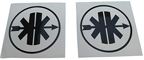 Kreidler Aufkleber, Ersatzteil Sticker oder als Tank Schriftzug Dekor. Zum Oldtimer Restaurieren von Lack und Verkleidung. Alternativ zum Motorrad Emblem
