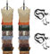 UTOWO Purse Organizer-Bags-Rack Hangers for Door Hooks - Handbags Closet Door Storage (Fit Door Thichness 1.55-1.75 Black 2Pcs Hold 20 Purses)