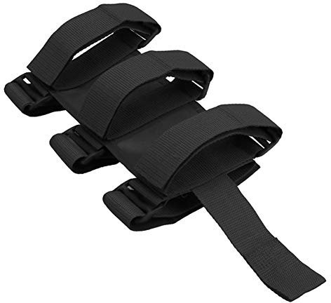 Asudaro Sangle Support De Bouteille De Gaz Support de barre de rouleau d'extincteur Support d'extincteur réglable Support de fixation sangle de fixation Support d'extincteur portatif