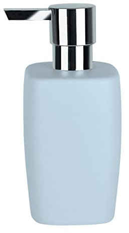 Spirella Distributeur de Savon Céramique Retro Bleu Pastel