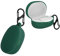 kwmobile Case Compatible with Anker Soundcore Life P2 mini Case - Silicone Cover Holder for Earbuds - Dark Green