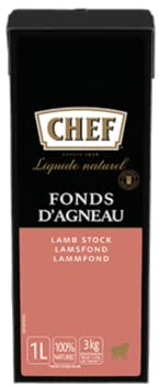 Chef All Natural Lamb Stock 1lt