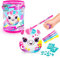 Canal Toys - Airbrush Plush OFG 266- Airbrush your Plüschtier, bemalen Sie Ihr eigenes Plüschtier mit elektrischer Airbrush-Spritzpistole, Markern und Schablonen, 1 Überraschungsplüsch, mehrfarbig