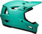 Bell Sanction 2 Full Face Bike Helmet with ABS Shell and EPS Liner - Turquoise - Large