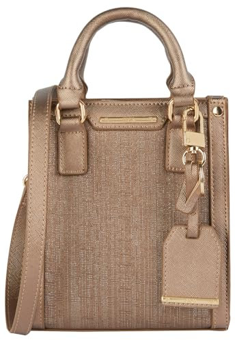 Geox Women's D MEDILLA A Bag, LT Bronze