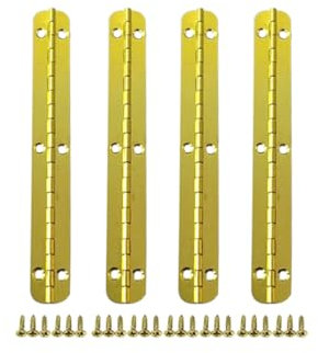 QCAA Solid Brass Surface Bolt, 3, Satin Nickel, 1704 Pack, Made in Taiwan