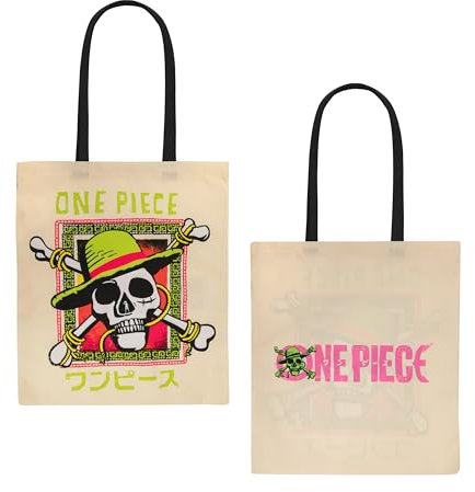 Cinereplicas One Piece - One Piece Tote Bag Tragetasche - 42 * 38cm - Offizielle Lizenz