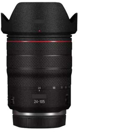 Film de protection autocollant en vinyle pour objectif d'appareil photo Canon RF 24-105 mm F4 L is USM 24-105 4 (noir givré)