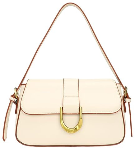 Holster Taschen Lampe Handtasche, Clutch, klassische Retro-Umhängetasche Handyzubehör Taschen (White, One Size)