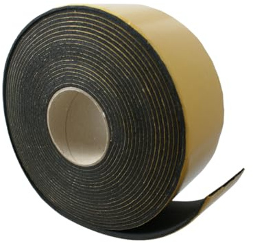 PROFIVENT.DE K-FLEX ST3 Kautschuk Selbstklebeband 100mm x 3mm x 10m | für Heizungs- Lüftungs- und Klimaanlagen Hitzebeständig