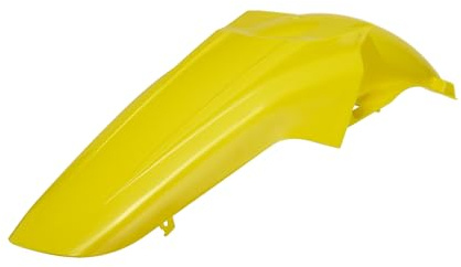 POLISPORT 8559300001 Schmutzfänger hinten, kompatibel mit Suzuki DR-Z400 20 '-25', OEM-Design mit perfekter Passform, robustes Material, einfache Installation und glänzende Oberfläche, Gelb