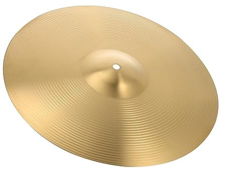 Garneck Praktisches Jazz Schlagzeug Becken 16 Zoll Aus Messing Für Schlagzeug Satz Und Percussion Zubehör