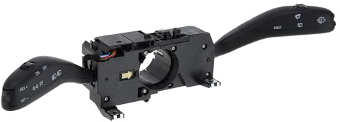 Hihaha Multifunktionskombischalter Für Skoda Fabia 05-10 1 Stück | OE-Nummer: 6RD953503B/7H0953513C,Schwarzer Kunststoff, Funktion: Blinker, Wischer, Fernlicht