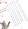 Meowgic Cat Paw Chopsticks, Palillos de huellas de gato, palillos dulces huellas de patas, palillos reutilizables y dulces para los amantes de los gatos, diseño único de huellas de patas rosas