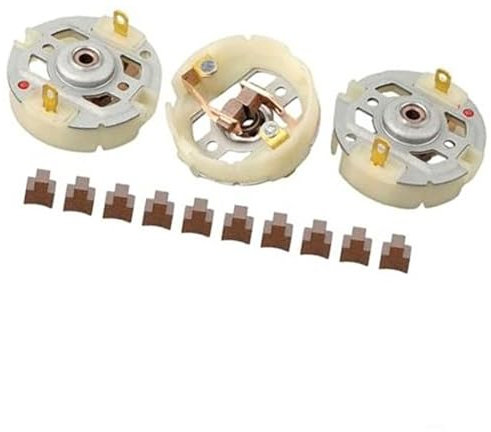 MKVAXR El Soporte confiable for escobillas de carbón y el Juego de 10 escobillas de carbón mejoran la Potencia del Motor Portaescobillas del alternador