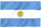 Dbvnnsy Flag Argentina 90 x 150 cm con gamme, Bandiera Nazionale Argentino per Eventi, Display per palo all'aperto e Interno.