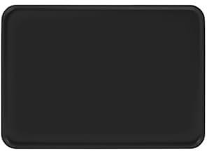SONGYL-20249 Serving Tray Hotel Water Cup, Kettle Tray, Fast Food Tray, Home Living Room Display, Kitchen Vegetable and Fruit Tray Tray(Black)