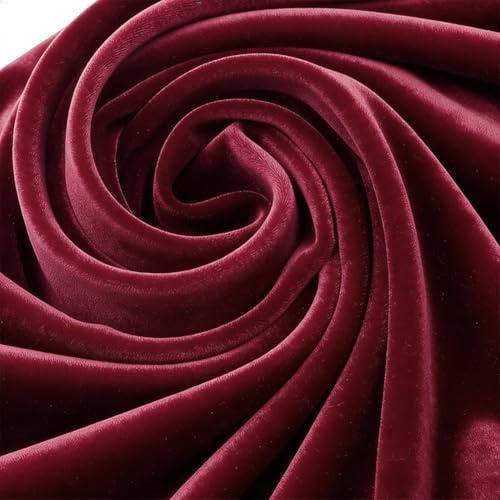 Umllpet Samtstoff Satin, 2 x 1,6 m Dekostoff für Tischdekoration und Bühne | Edle Samtoberfläche, faltenfest, weicher Griff, vielseitig einsetzbar, für Feiern und Fotografie