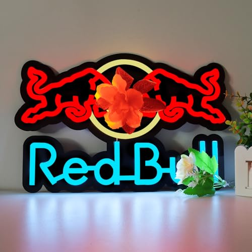 JFLLamp Drinks Neon Signs for Wall Decor Neon Lights for Bedroom Led Business Signs Suitable for Man Cave Bar Pub Restaurant Christmas Gift Art