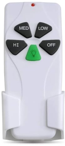 Fpreeza 53T Universal Ceiling Fan Remote Control 3-Speed Fan & Light Dimmer for 53T 11T 35T HD5 UC7030T UC9050T