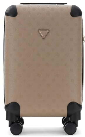 GUESS Trolley Wilder 18 IN 8-Wheeler Taupe Logo 53cm