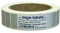 Polyester Thermotransfer Etiketten auf Rolle - 25 x 12 mm - aus PET Polyesterfolie silber für Typenschilder - 2.000 Stück je Rolle - Kern 76mm - Druckverfahren: Thermotransfer (Drucken mit Farbband)