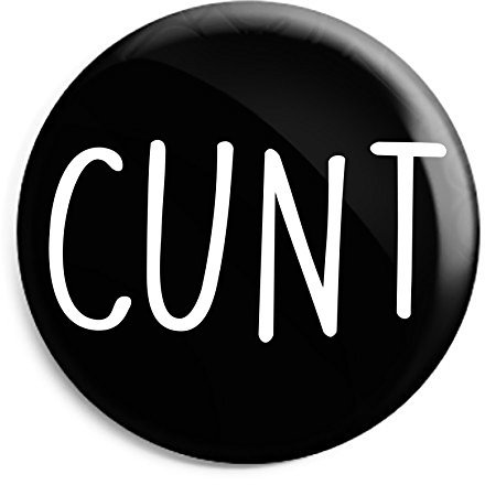 C**t 38mm Fridge Magnet