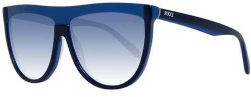 EMILIO PUCCI Unisex-Erwachsene EP0087 92W 60 Sonnenbrille, Blau (Blu)