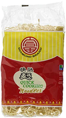 DIAMOND Quick Cooking Nudeln ohne Ei, schnelle Nudeln aus Weizenmehl für Bratnudeln & Beilagen - 4 x 500 g