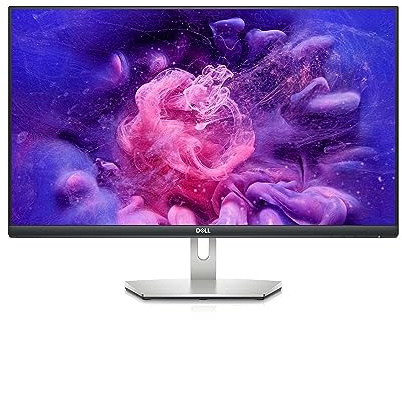 Dell S2721D, 27 Zoll, QHD 2560 x 1440, 75 Hz, IPS entspiegelt, 16:9, AMD FreeSync, 4 ms (extrem), neigbar, int.Lautspr., VESA, DisplayPort, HDMI, platinum silber