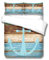 BFSOC Bettwäsche 3D Bettbezug Blaubrauner Ankerbettwäsche Set 3 Teilig Bettbezüge Mikrofaser 100% Polyesterfaser Bettbezug Mit Reißverschluss und 2 Kissenbezug 135 X 200 cm