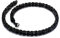 Beydodo Kette Edelstahl 55CM Herren, 5MM Königskette Hip Hop Partnerkette Schwarz Halskette für Männer Jugend