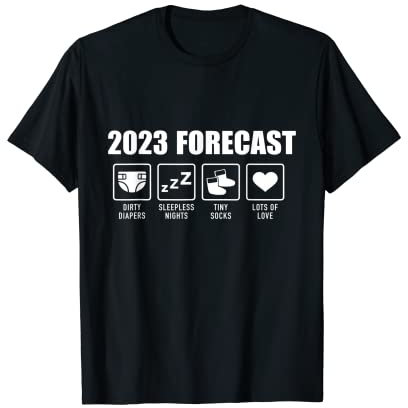Annonce de grossesse prévue 2023 T-Shirt