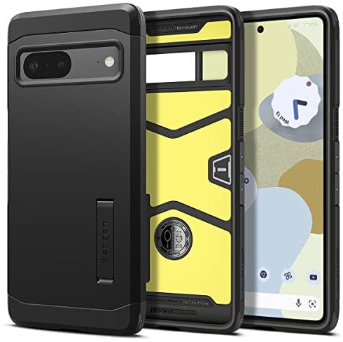 Spigen Tough Armor Case Compatible with Google Pixel 7 - Black