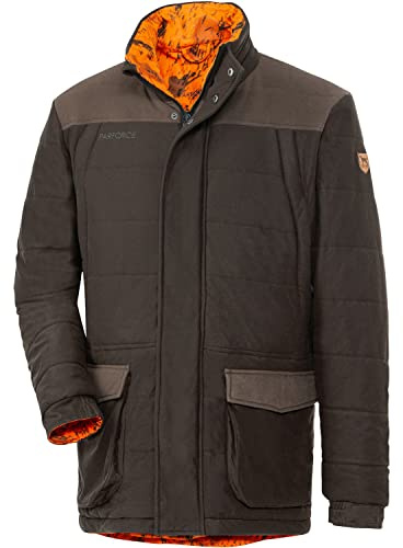 Parforce Winter-Wendejacke Sphere Signalorange/Braun, XXL