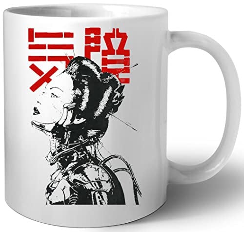 Luxogo Vaporwave Japanischer Cyberpunk Keramik Tassen Mug
