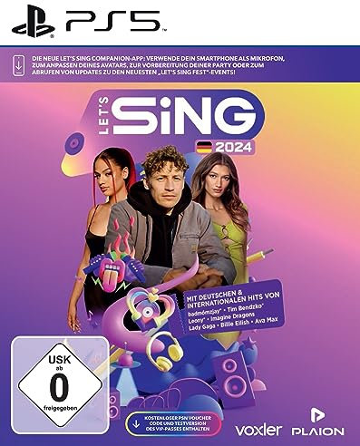 Let's Sing 2024 German Version (PlayStation 5)