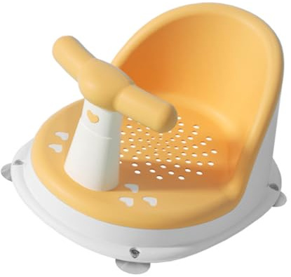 Babybadewannensitz aus Pp Tpe mit Rutschfestem Design für Babys | Kompakt und Verschleißfest, Verhindert Unfälle, für Badewanne, Stabiles Badezubehör, Sitzhilfe