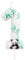 Happy Birthday Number Candles, White Green Children's Birthday Party Cake Decorations, Cute Panda Number 1 Birthday Candles for Girls Boys Panda Theme Party Supplies