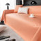 Bishilin Sofabezug Ecksofa Universal, Couchbezug Wasserdicht 1 Sitzer Orange 205x130CM Überwurf Sofa Polyester