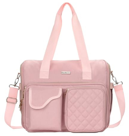 Bolsa profesional para laptop de 14 pulgadas para mujer, bolsa de trabajo para profesora, enfermera, oficina, escuela, viajes, bolsa organizadora de manualidades