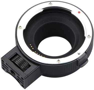 EF/EF-S to EOS M Lens Mount Adapter Ring Auto Focus Support Aperture Transmission & EXIF Suitable for Canon DSLR Cameras